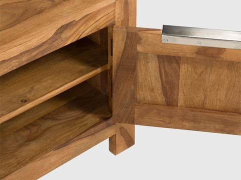 Solid Sheesham Wood TV Unit
