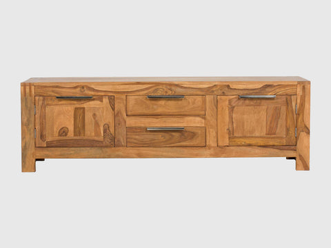 Solid Sheesham Wood TV Unit