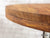 Torpedo Modern Sheesham Wood Dining Table with Iron Legs#3 - Duraster 