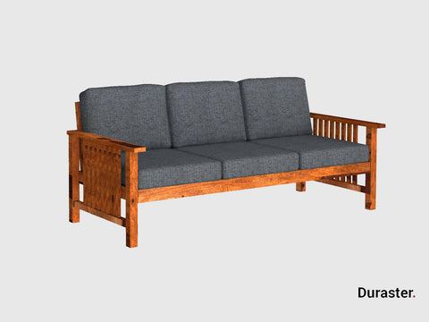 Duraster Ummed Modern Sheesham Wooden Sofa Set #2