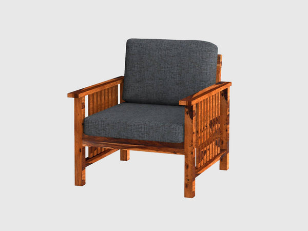 Duraster Ummed Modern Sheesham Wooden Sofa Set #2