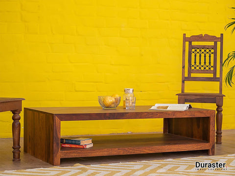 Ummed Modern Sheesham wood Coffee Table#2 - Duraster 