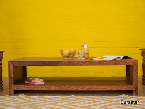Ummed Modern Sheesham wood Coffee Table#2 - Duraster 