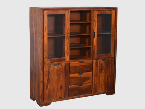 Duraster Ummed Solid Sheesham Wood Cabinet