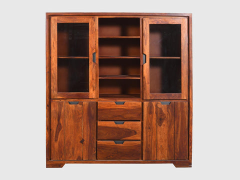 Duraster Ummed Solid Sheesham Wood Cabinet