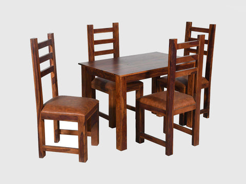 Ummed Transitional Sheesham Dining Set with Chairs #1