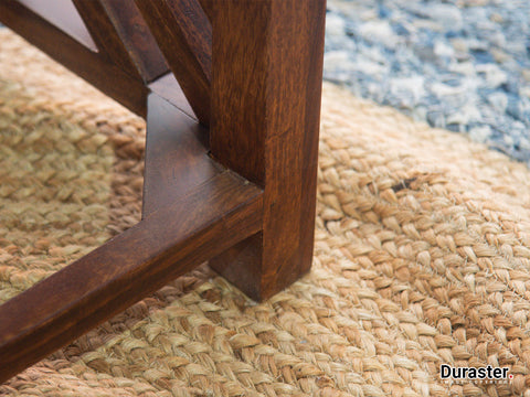 Duraster Ummed Solid Sheesham Wood Footrest Stool/Sitting Stool #1