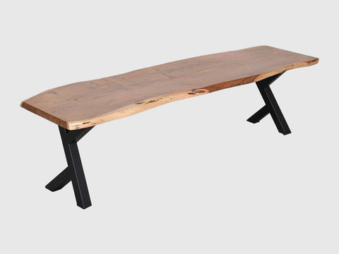 Verge Wooden Dining Bench #1