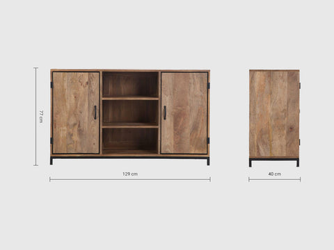 Verge Wooden Sideboard Cabinet #3