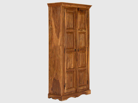 Duraster Vismit Colonial Style Sheesham Wood Wardrobe Cabinet #5