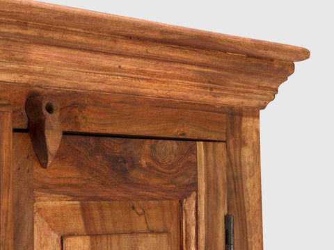 Duraster Vismit Colonial Style Sheesham Wood Wardrobe Cabinet #5