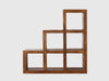 Duraster Vismit Modern Sheesham wood Cube Step Shelf #8
