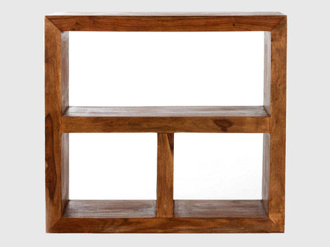 Duraster Vismit Modern sheesham Wood Room Divider Bookshelf #6