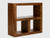 Vismit Modern sheesham Wood Room Divider Bookshelf #6