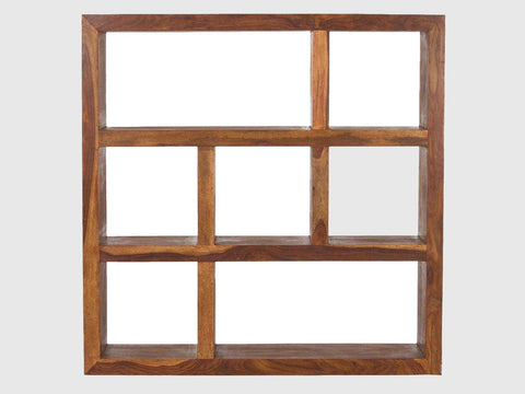 Duraster Vismit Modern sheesham wood Room Divider Bookshelf #5