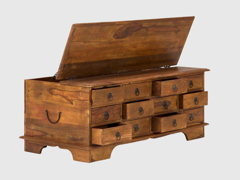 Duraster Vismit Sheesham wood Coffee Table cum Trunk #4