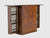 Vismit Solid Mango wood Wine Cabinet with metal doors # 1
