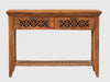 Duraster Vismit Solid Sheeham wood Contemporary 2 Drawer Console Table #2