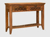 Duraster Vismit Solid Sheeham wood Contemporary 2 Drawer Console Table #2