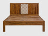 Duraster Vismit Solid Sheesham Wood Carved Bed #1