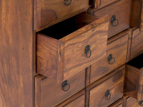 Duraster Vismit Solid Sheesham wood Chest of Drawer Cabinet #11