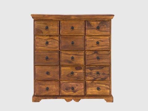 Duraster Vismit Solid Sheesham wood Chest of Drawer Cabinet #11
