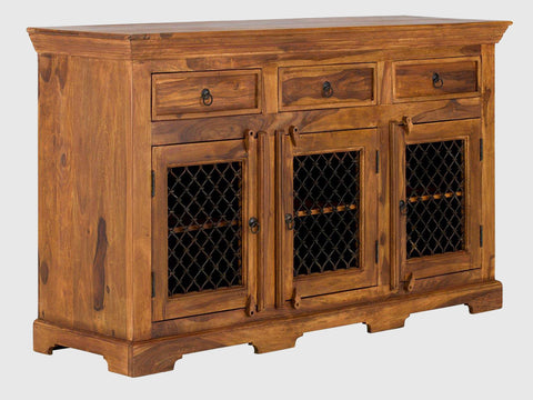Duraster Vismit Solid Sheesham wood Sideboard Cabinet #7