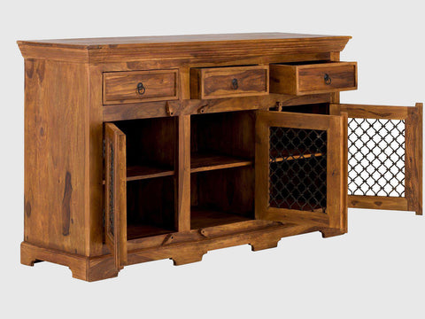 Duraster Vismit Solid Sheesham wood Sideboard Cabinet #7