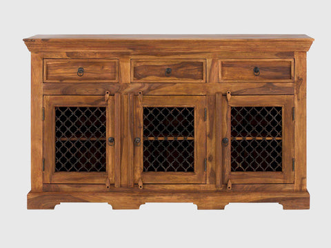 Vismit Solid Sheesham wood Sideboard Cabinet #7