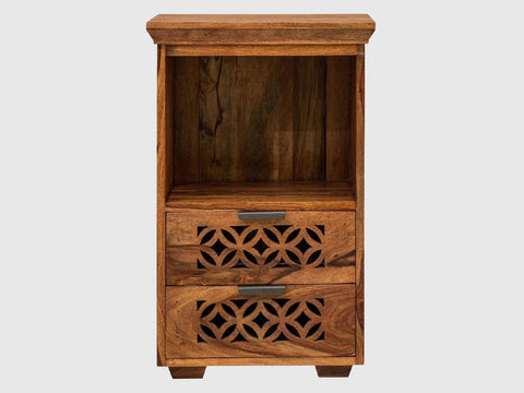 Duraster Vismit Solid Wood Sheesham Bedside #1