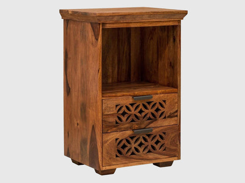 Duraster Vismit Solid Wood Sheesham Bedside #1