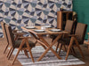 Hawkin Solid Acacia wood Handmade Live Edge Dining Table#1 - Duraster 