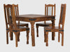 Duraster Vismit Vintage Sheesham 4 Seater Dining Set ( 4 Chairs + 1 Table) #2