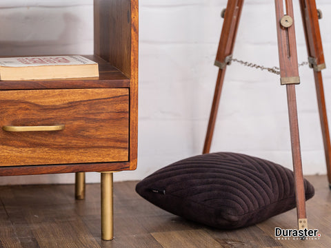 Duraster Vismit Sheesham Wood Bedside Table #3