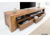 Rio Modern Sheesham wood 3 Drawer T.V. unit#2 - Duraster 