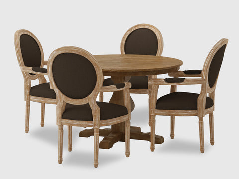 Duraster Nature Dining Table Set 4 Seater #34