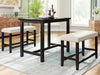 Duraster Black Marina Dining Table Set 4 Seater #15