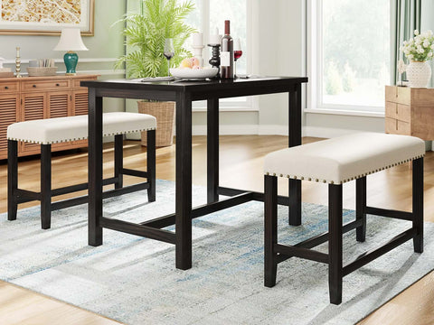 Duraster Black Marina Dining Table Set 4 Seater #15