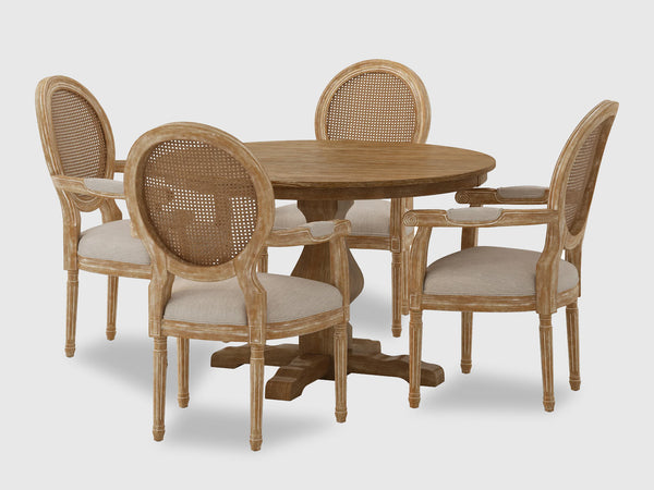 Duraster Nature Dining Table Set 4 Seater #32