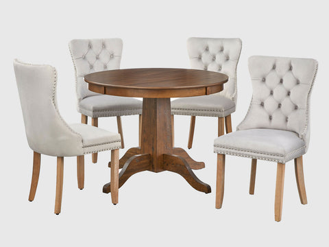Duraster Nature Dining Table Set 4 Seater #8