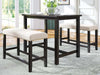 Duraster Black Marina Dining Table Set 4 Seater #15