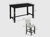 Duraster Marvel Dining Table Set 4 Seater #9