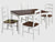 Novo Premium Dining Table Set 4 Seater #4