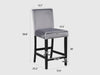 Duraster Black Marina Dining Table Set 4 Seater #21