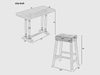 Duraster Nilay Dining Table Set 4 Seater #20