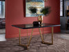 Duraster Veena Dining Table Set 6 Seater with Solid Wood Top & Iron Legs #1