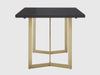 Duraster Veena Dining Table Set 6 Seater with Solid Wood Top & Iron Legs #1