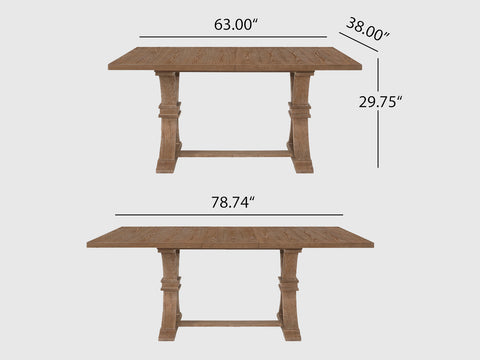 Duraster Eternal Dining Table Set 6 Seater #16