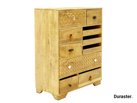 Ajenta Stylish Mango wood Chest of Drawer #2 - Duraster 