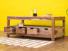 Alpaca Modern Coffee Table with Storage